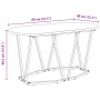 Mesa de café Negro Roble 80x40x40,5 cm Madera y Metal de , Mesas de centro - Ref: Foro24-869690, Precio: 45,13 €, Descuento: ...