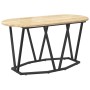 Mesa de café de roble Sonoma 80x40x40,5 cm de madera de ingeniería y metal de , Mesas de centro - Ref: Foro24-869691, Precio:...