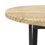 Mesa de café de roble Sonoma 80x40x40,5 cm de madera de ingeniería y metal de , Mesas de centro - Ref: Foro24-869691, Precio:...