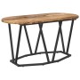 Mesa de café de madera vintage 80x40x40,5 cm en madera de ingeniería y metal de , Mesas de centro - Ref: Foro24-869694, Preci...