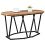 Mesa de café de madera vintage 80x40x40,5 cm en madera de ingeniería y metal de , Mesas de centro - Ref: Foro24-869694, Preci...