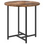 Mesa Lateral 2 pcs Madera de Roble Ahumada, Madera Ingenierizada y Metal de , Mesas auxiliares - Ref: Foro24-869698, Precio: ...