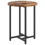 Mesa Lateral 2 pcs Madera de Roble Ahumada, Madera Ingenierizada y Metal de , Mesas auxiliares - Ref: Foro24-869698, Precio: ...