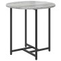 Mesa Lateral 2 pcs Gris Sonoma de Madera y Metal de , Mesas auxiliares - Ref: Foro24-869699, Precio: 47,50 €, Descuento: %