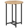 Mesa Lateral de 2 pcs en Madera de Roble Artisan y Metal de , Mesas auxiliares - Ref: Foro24-869701, Precio: 47,92 €, Descuen...