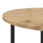 Mesa Lateral de 2 pcs en Madera de Roble Artisan y Metal de , Mesas auxiliares - Ref: Foro24-869701, Precio: 47,92 €, Descuen...