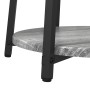Mesa Lateral  2 pcs Gris Sonoma de Madera y Metal | Foro24.es | Tu tienda online para hogar, jardín y más Foro24.es