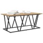 Mesa de café Artisan de roble 100x50x40 cm, de madera de ingeniería y metal de , Mesas de centro - Ref: Foro24-869713, Precio...