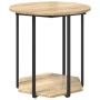Mesa auxiliar de 2 piezas de madera de roble Sonoma y metal de , Mesas auxiliares - Ref: Foro24-869715, Precio: 69,24 €, Desc...