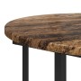 Mesa lateral  2 pcs de madera vieja, madera ingeniada y metal | Foro24.es | Tu tienda online para hogar, jardín y más Foro24.es
