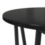 Set de Mesas Laterales  de 2 - MDF y Metal en Roble Negro | Foro24.es | Tu tienda online para hogar, jardín y más Foro24.es