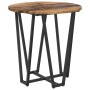 Mesa lateral de 2 piezas hecha de madera reciclada, tablero de madera y metal de , Mesas auxiliares - Ref: Foro24-869724, Pre...