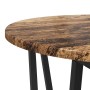 Mesa lateral de 2 piezas hecha de madera reciclada, tablero de madera y metal de , Mesas auxiliares - Ref: Foro24-869724, Pre...