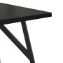 Mesa Auxiliar de 2 piezas en Madera de Roble Negra y Metal | Foro24.es | Tu tienda online para hogar, jardín y más Foro24.es