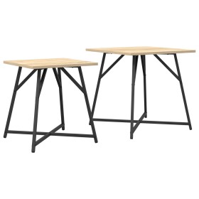 Comprar Mesa Auxiliar 2 piezas de Madera de