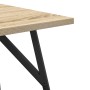 Mesa Auxiliar  2 piezas de Madera de Sonoma y Metal | Foro24.es | Tu tienda online para hogar, jardín y más Foro24.es