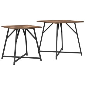 Comprar Mesas Auxiliares Roble Ahumado Madera de
