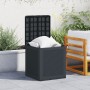 Caja de Almacenamiento Antracita 55x53x57 cm PP de , Cajas de almacenaje para exteriores - Ref: Foro24-870579, Precio: 54,23 ...