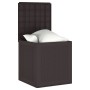 Caja de Almacenamiento Marrón 55x53x57 cm PP de , Cajas de almacenaje para exteriores - Ref: Foro24-870580, Precio: 58,76 €, ...