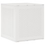 Caja de almacenamiento exterior blanca 55x53x57 cm PP de , Cajas de almacenaje para exteriores - Ref: Foro24-870581, Precio: ...