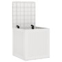 Caja de almacenamiento exterior blanca 55x53x57 cm PP de , Cajas de almacenaje para exteriores - Ref: Foro24-870581, Precio: ...