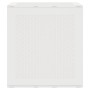 Caja de almacenamiento exterior blanca 55x53x57 cm PP de , Cajas de almacenaje para exteriores - Ref: Foro24-870581, Precio: ...