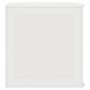 Caja de almacenamiento exterior blanca 55x53x57 cm PP de , Cajas de almacenaje para exteriores - Ref: Foro24-870581, Precio: ...