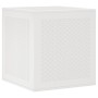Caja de almacenamiento exterior blanca 55x53x57 cm PP de , Cajas de almacenaje para exteriores - Ref: Foro24-870581, Precio: ...