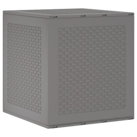 Caja de Almacenamiento Jardín Gris Claro 55x53x57 cm PP de , Cajas de almacenaje para exteriores - Ref: Foro24-870582, Precio...