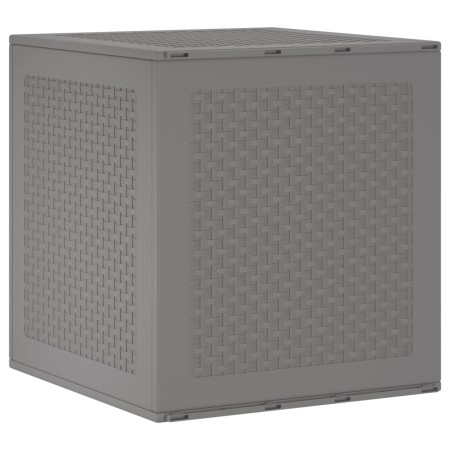 Caja de Almacenamiento Jardín Gris Claro 55x53x57 cm PP de , Cajas de almacenaje para exteriores - Ref: Foro24-870582, Precio...