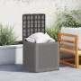 Caja de Almacenamiento Jardín Gris Claro 55x53x57 cm PP de , Cajas de almacenaje para exteriores - Ref: Foro24-870582, Precio...