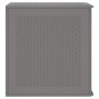 Caja de Almacenamiento Jardín Gris Claro 55x53x57 cm PP de , Cajas de almacenaje para exteriores - Ref: Foro24-870582, Precio...