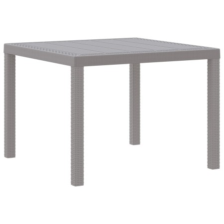 Mesa al Aire Libre Gris Claro Plástico Estándar Duradera de , Mesas de jardín - Ref: Foro24-871683, Precio: 92,57 €, Descuent...