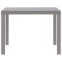 Mesa al Aire Libre Gris Claro Plástico Estándar Duradera de , Mesas de jardín - Ref: Foro24-871683, Precio: 92,57 €, Descuent...