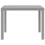 Mesa al Aire Libre Gris Claro Plástico Estándar Duradera de , Mesas de jardín - Ref: Foro24-871683, Precio: 92,57 €, Descuent...