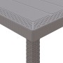 Mesa al Aire Libre Gris Claro Plástico Estándar Duradera de , Mesas de jardín - Ref: Foro24-871683, Precio: 92,57 €, Descuent...