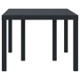 Mesa Exterior Antracita Plástico Mediana Duradera Mesa de Patio de , Mesas de jardín - Ref: Foro24-871684, Precio: 130,52 €, ...