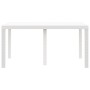 Mesa Exterior Blanca Polipropileno Mediana Duradera de , Mesas de jardín - Ref: Foro24-871686, Precio: 130,52 €, Descuento: %