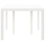 Mesa Exterior Blanca Polipropileno Mediana Duradera de , Mesas de jardín - Ref: Foro24-871686, Precio: 130,52 €, Descuento: %