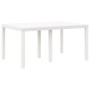 Mesa Exterior Blanca Polipropileno Mediana Duradera de , Mesas de jardín - Ref: Foro24-871686, Precio: 130,52 €, Descuento: %