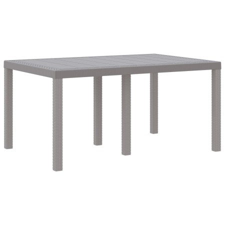 Mesa Exterior Gris Claro Plástico Mediana Duradera de , Mesas de jardín - Ref: Foro24-871687, Precio: 132,74 €, Descuento: -5%%