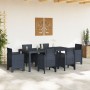 Mesa de Jardín Antracita 200x100x73 cm de Polirratán de , Mesas de jardín - Ref: Foro24-871688, Precio: 167,03 €, Descuento: %
