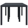 Mesa de Jardín Antracita 250x100x73 cm de Polyratán de , Mesas de jardín - Ref: Foro24-871692, Precio: 186,24 €, Descuento: %