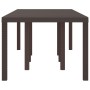 Mesa de Jardín Marrón 250x100x73 cm de Rattan Sintético de , Mesas de jardín - Ref: Foro24-871693, Precio: 186,24 €, Descuent...