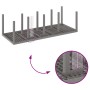 mesa de patio Gris claro Metal, materiales sintéticos Grande de , Mesas de jardín - Ref: Foro24-871695, Precio: 189,96 €, Des...
