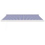 Toldo retráctil aluminio y tela azul y blanco 3x2,5 m de , Toldos - Ref: Foro24-3154521, Precio: 375,92 €, Descuento: -5%%