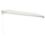 Toldo retráctil aluminio y tela color crema 4x3 m de , Toldos - Ref: Foro24-3154528, Precio: 566,09 €, Descuento: %