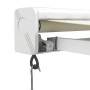 Toldo retráctil aluminio y tela color crema 4x3 m de , Toldos - Ref: Foro24-3154528, Precio: 566,09 €, Descuento: %