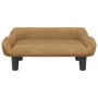 Sofá para niños de terciopelo marrón 70x40x24 cm de , Mobiliario para bebés y niños pequeños - Ref: Foro24-3196354, Precio: 7...