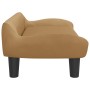 Sofá para niños de terciopelo marrón 70x40x24 cm de , Mobiliario para bebés y niños pequeños - Ref: Foro24-3196354, Precio: 7...